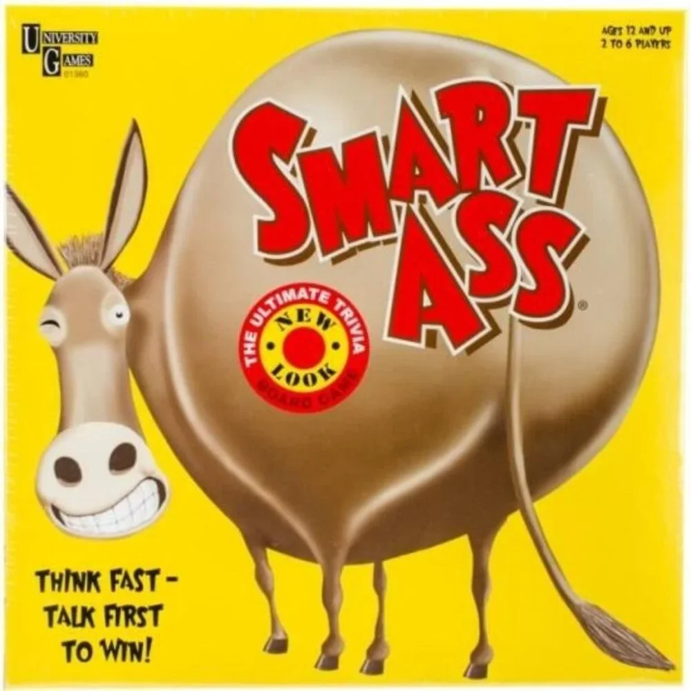 SMART A*S Board Game Trivia 2-8 Players Age 14+ NEW SEALED